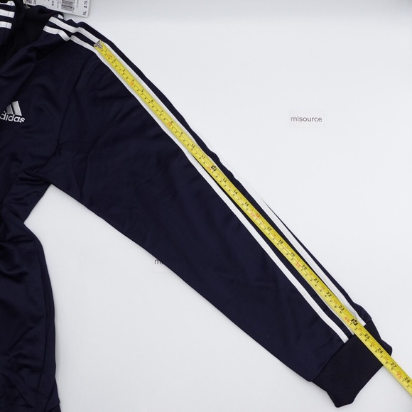 NEW adidas Primegreen Essentials 3-Stripes Tracksuit Size XL/XLarge Men's GK9658 - Picture 9 of 16